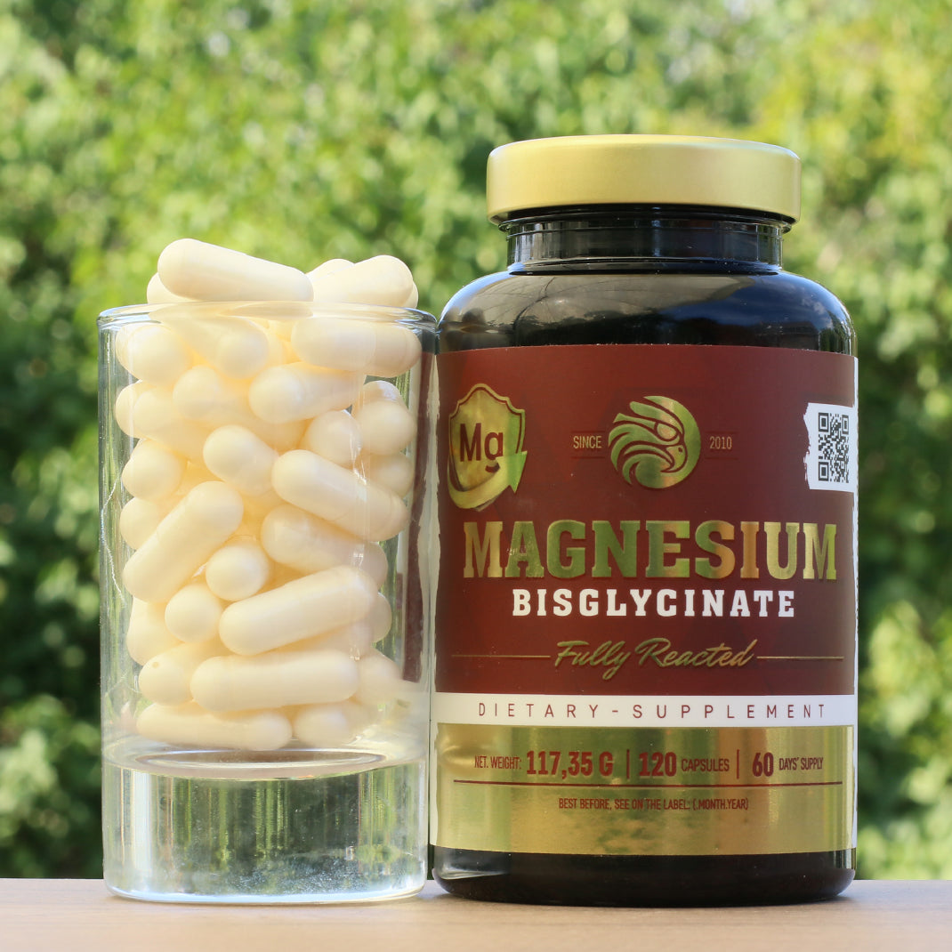 Mannavita MAGNESIUM Bisglycinat fuldt reageret • 120 stk.