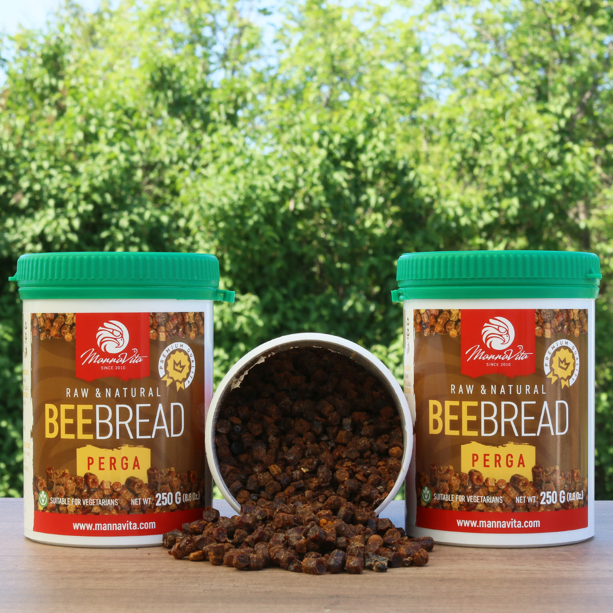 Mannavita 100% Bibrød • 250 g