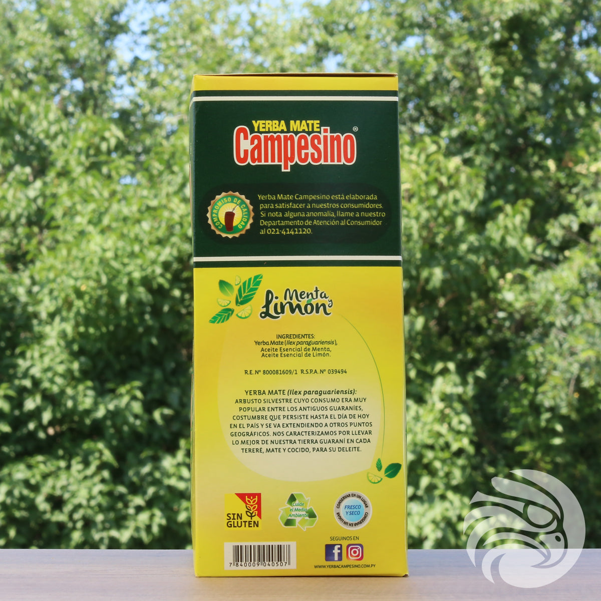 Campesino yerba mate-te • Mynte + citron • 500 g