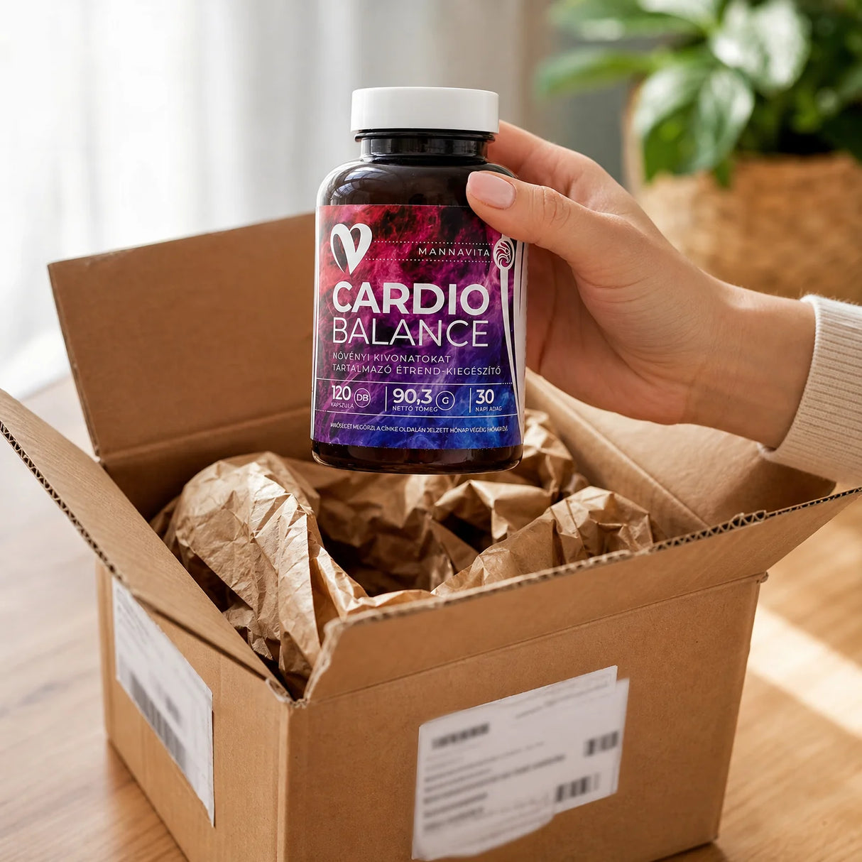 CARDIO Balance Blodtrykskompleks • 120 kapsler