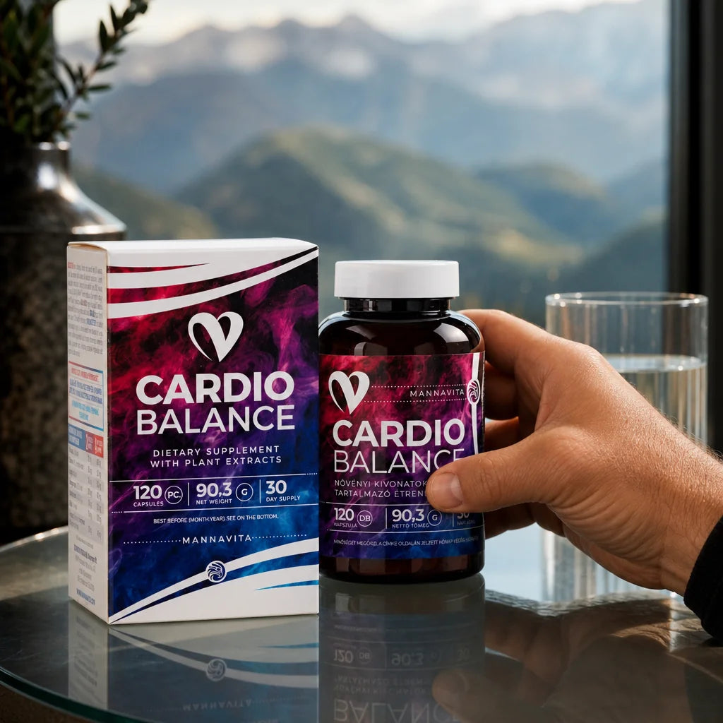 CARDIO Balance Blodtrykskompleks • 120 kapsler