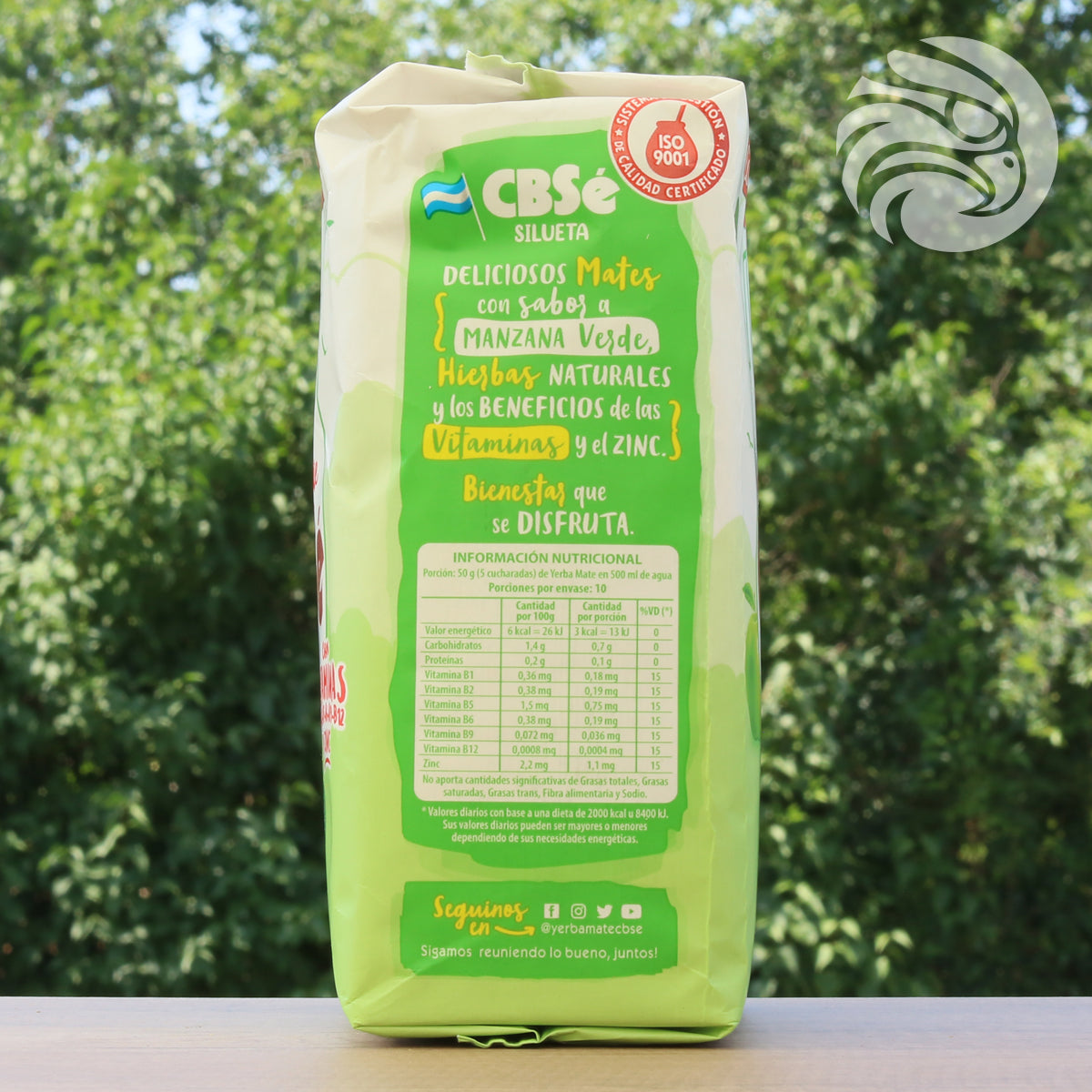 CBSé yerba mate-te • Silueta • 500 g