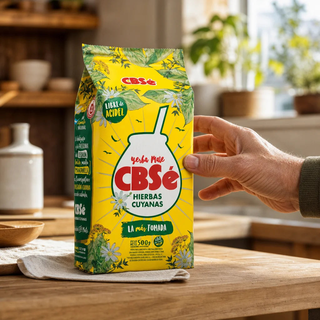 CBSé yerba mate-te • Citron - Limón • 500 g