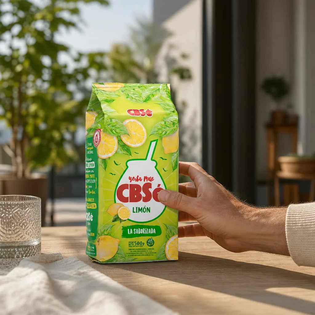 CBSé yerba mate-te • Citron - Limón • 500 g