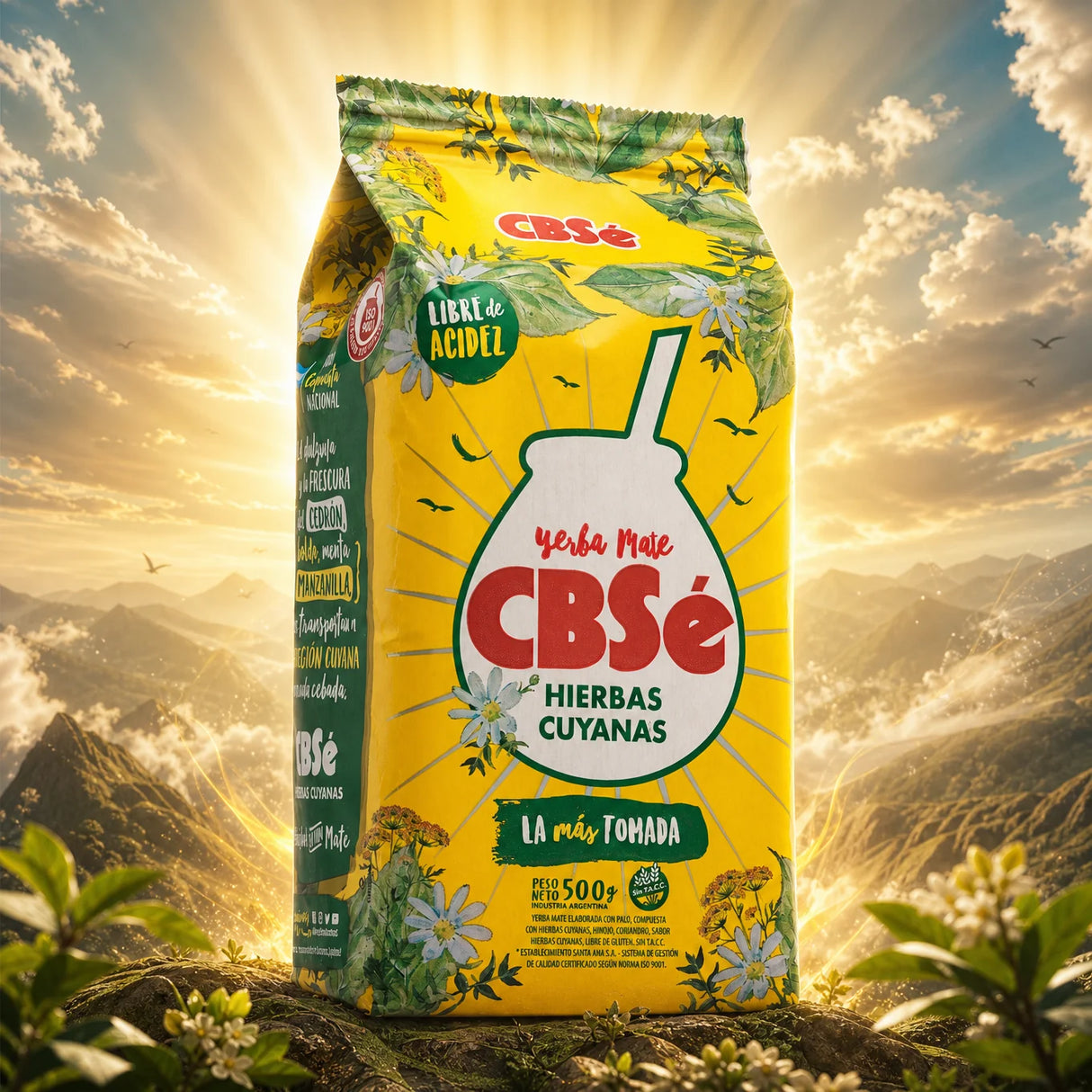 CBSé yerba mate-te • Citron - Limón • 500 g