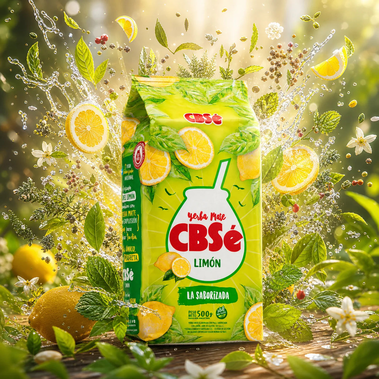 CBSé yerba mate-te • Skovbær • 500 g