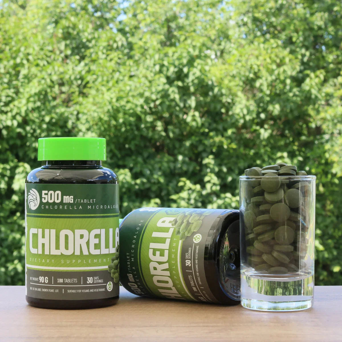 Mannavita Chlorella 500 mg tablets • 180 pcs. - Mannavita