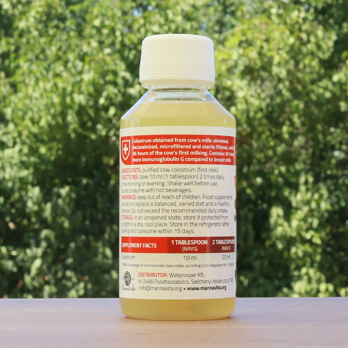 Mannavita Colostrum væske • 120 ml