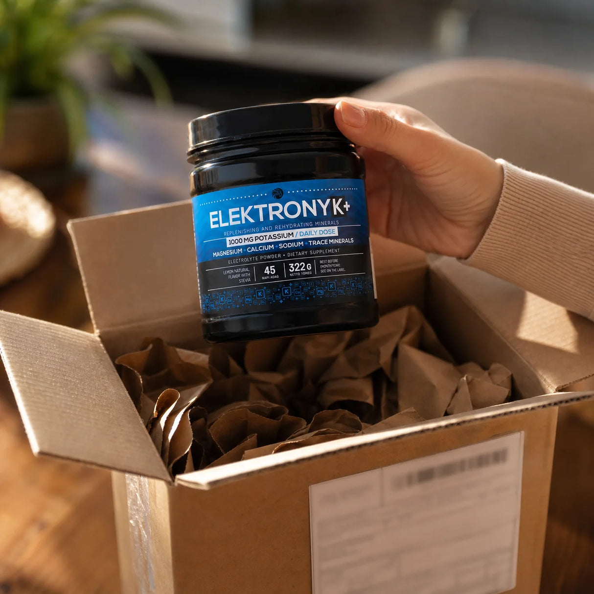 ElektronyK+ elektrolytpulver med 1000 mg kalium • 322g