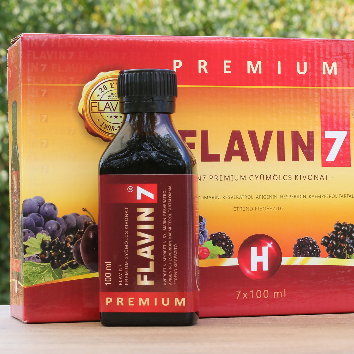 Flavin7 Premium bioflavonoidkompleks • 7 x 100 ml