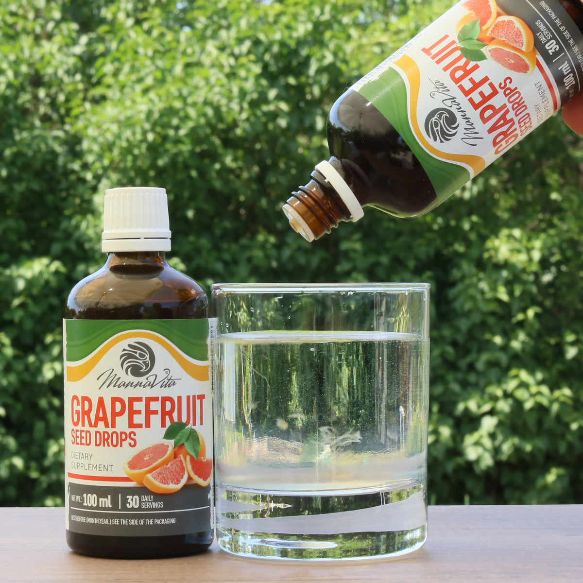 Mannavita Ekstrakt af grapefrugtkerner dråber • 100 ml