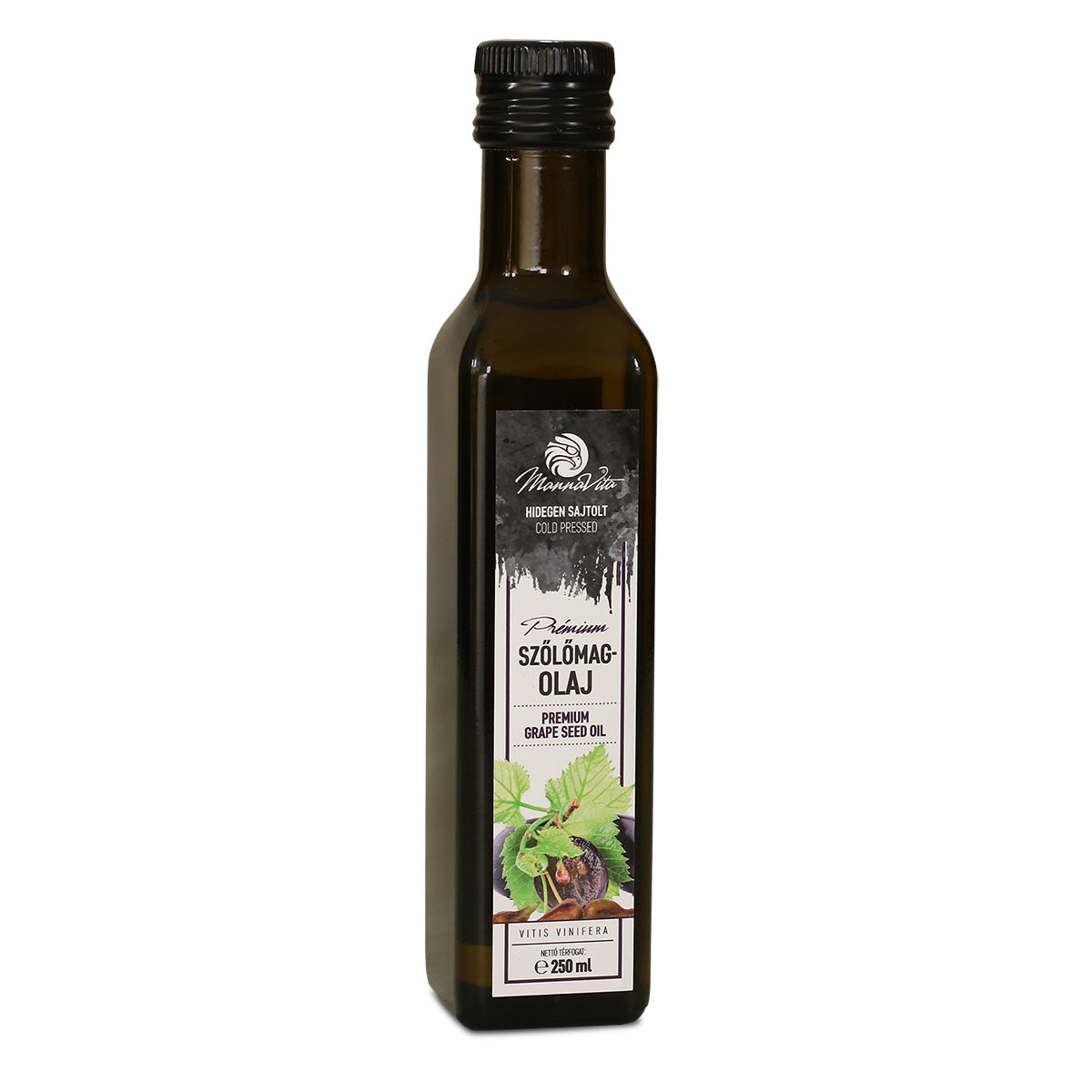 Mannavita ungarsk koldpresset druekerneolie • 250 ml
