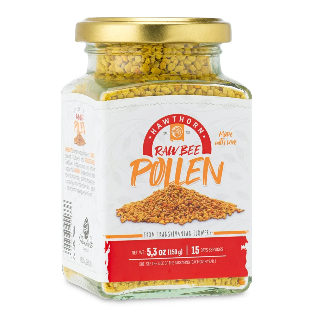 Mannavita raw Hawthorn bee pollen • 150g - Mannavita