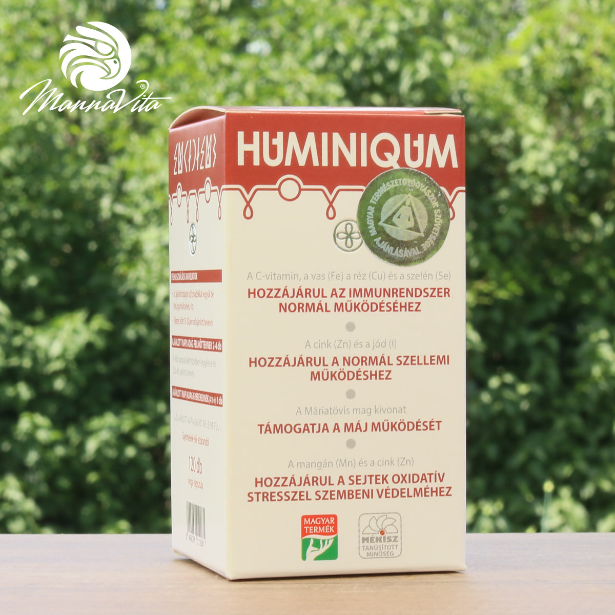 Huminiqum kapsler • 120 stk.
