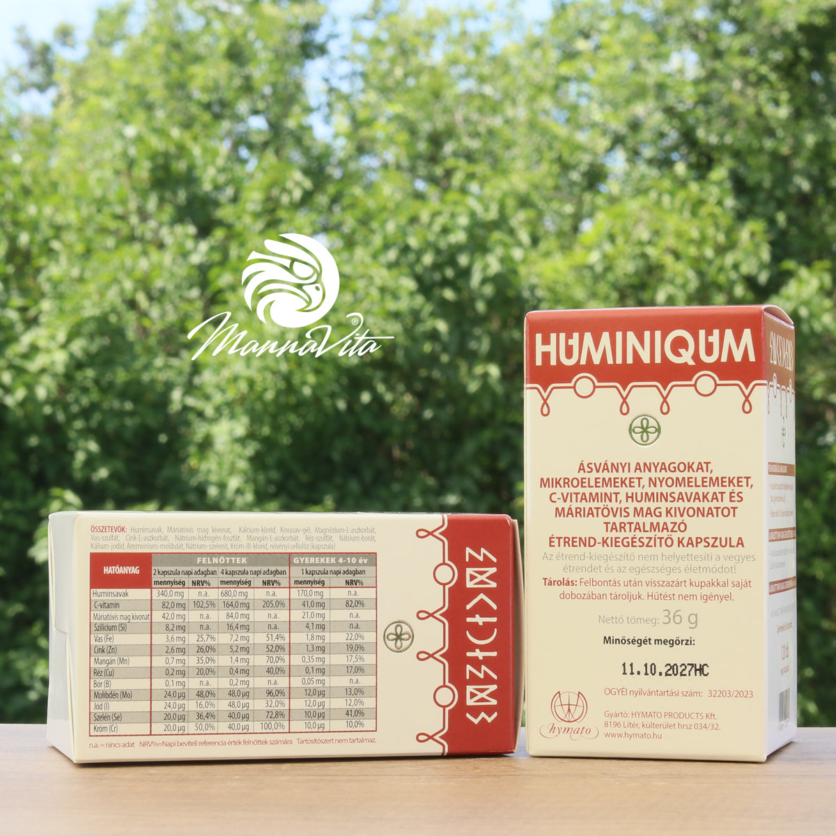 Huminiqum kapsler • 120 stk.