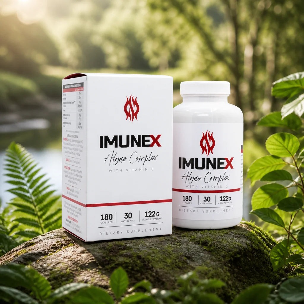 IMUNEX algekompleks • med 5 alger • 180 kapsler
