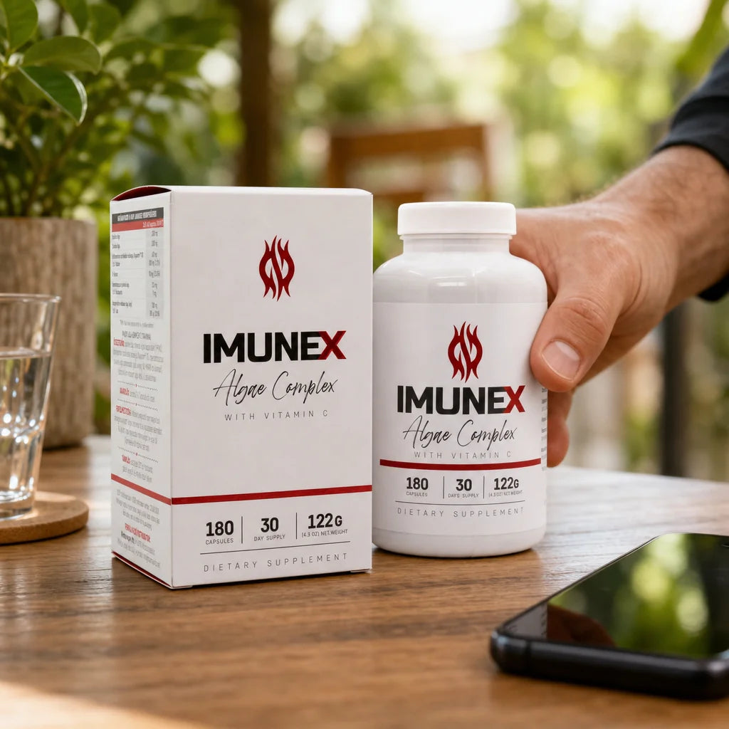 IMUNEX algekompleks • med 5 alger • 180 kapsler