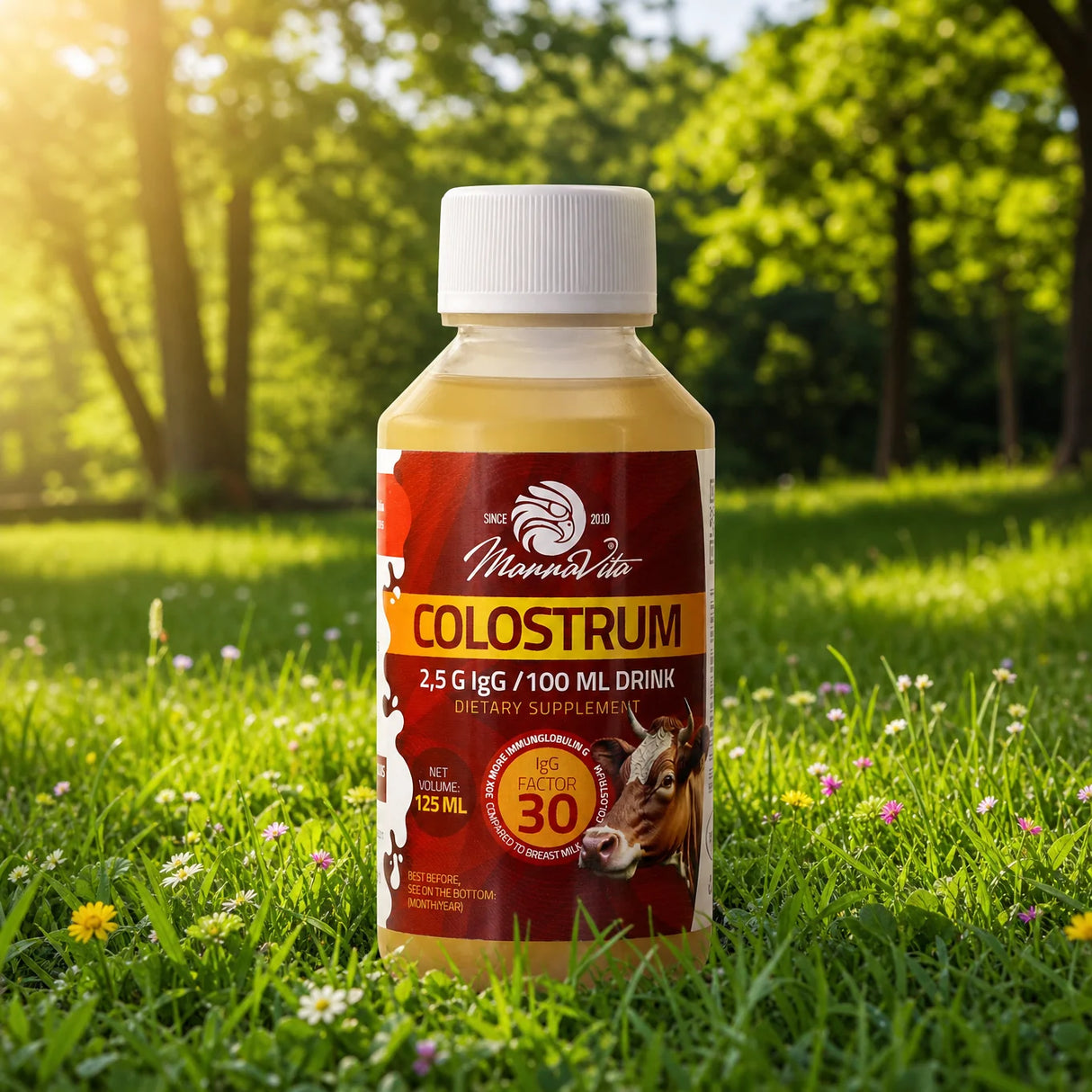 Mannavita Colostrum væske • 120 ml