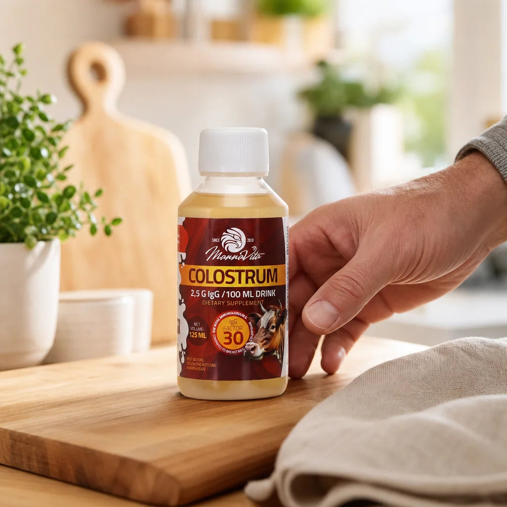 Mannavita Colostrum væske • 120 ml