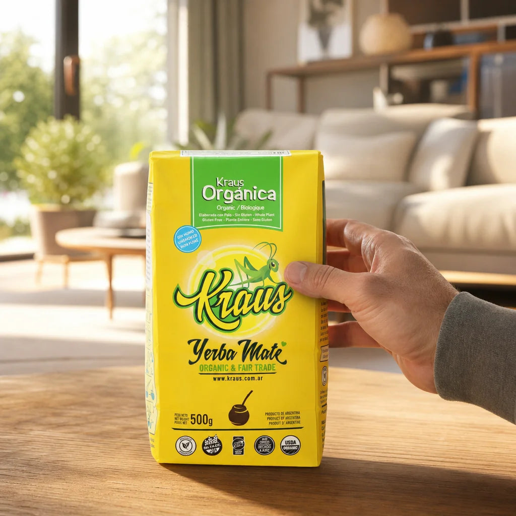 Kraus yerba mate-te • Silvestre, mynte • 500 g