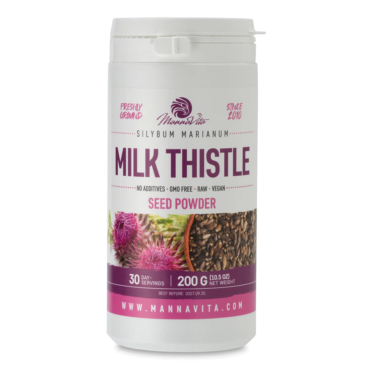 Mannavita Marietidsel frøpulver • 200g