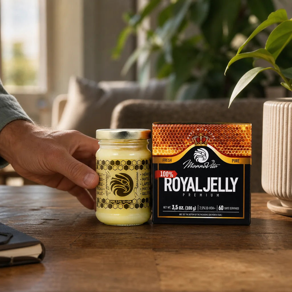 Mannavita Premium Gelé Royal • 2,5% 10-HDA • 100g