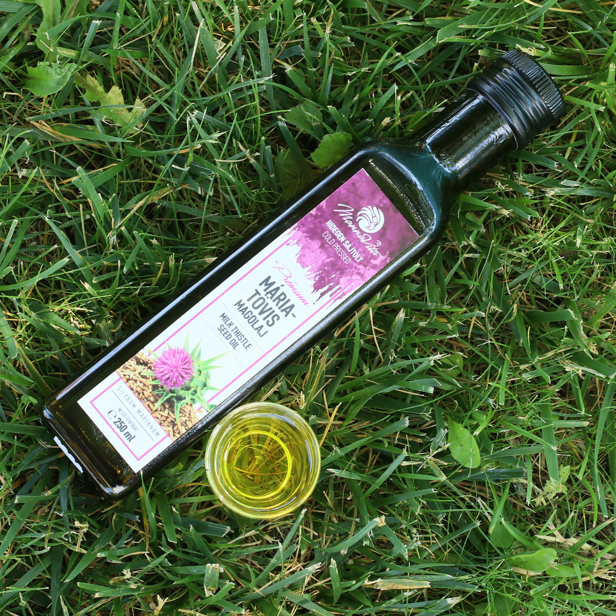 Mannavita ungarsk koldpresset marietidselolie • 250 ml