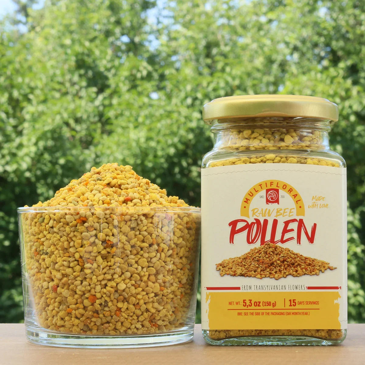 Mannavita raw Multifloral bee pollen • 150g - Mannavita