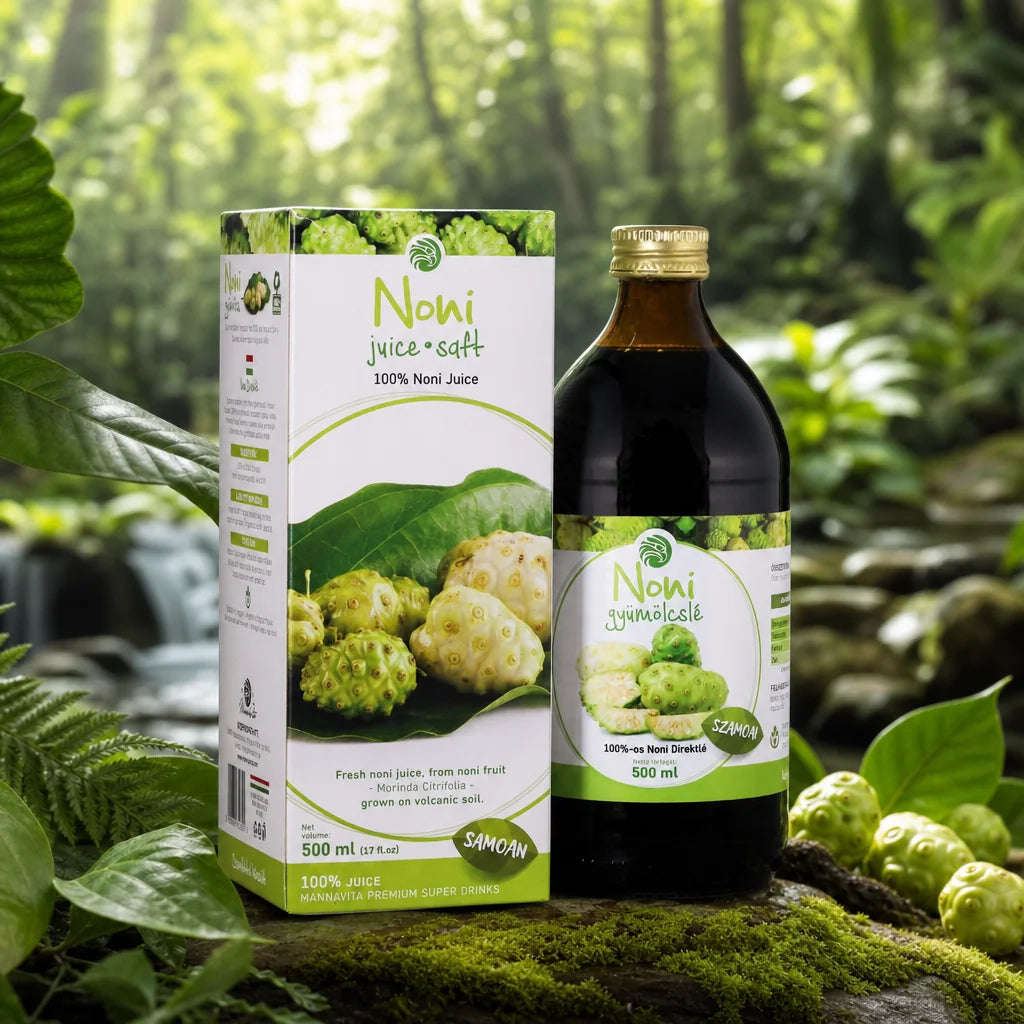 Mannavita Noni 100% presset ren juice • 500 ml