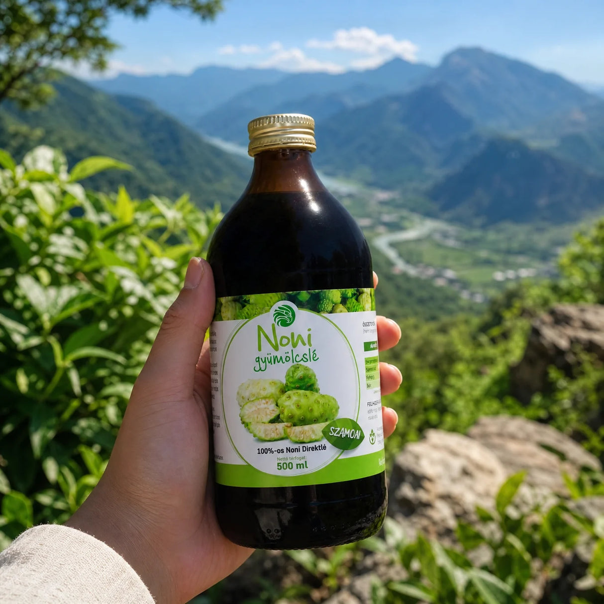 Mannavita Noni 100% presset ren juice • 500 ml
