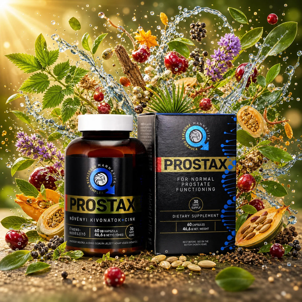 PROSTAX prostata-kompleks • 60 kapsler