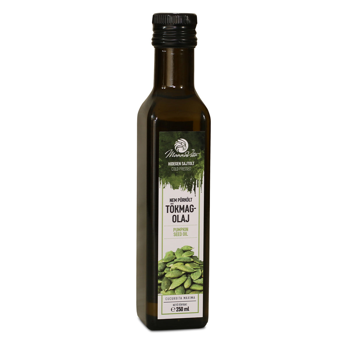 Mannavita ungarsk koldpresset græskarkerneolie • 250 ml