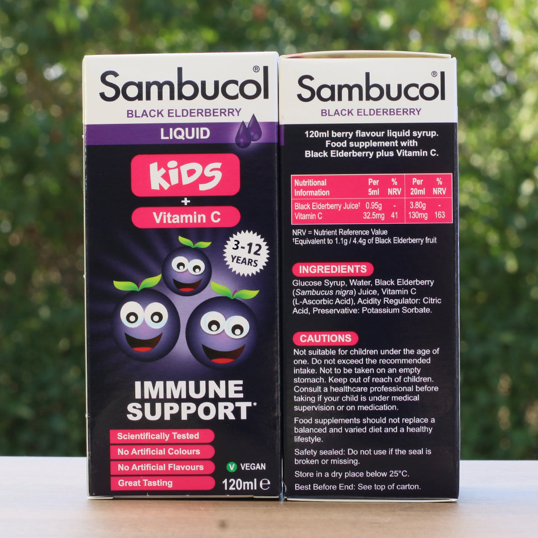 Sambucol sort hyldebærsirup, Børn • 120 ml