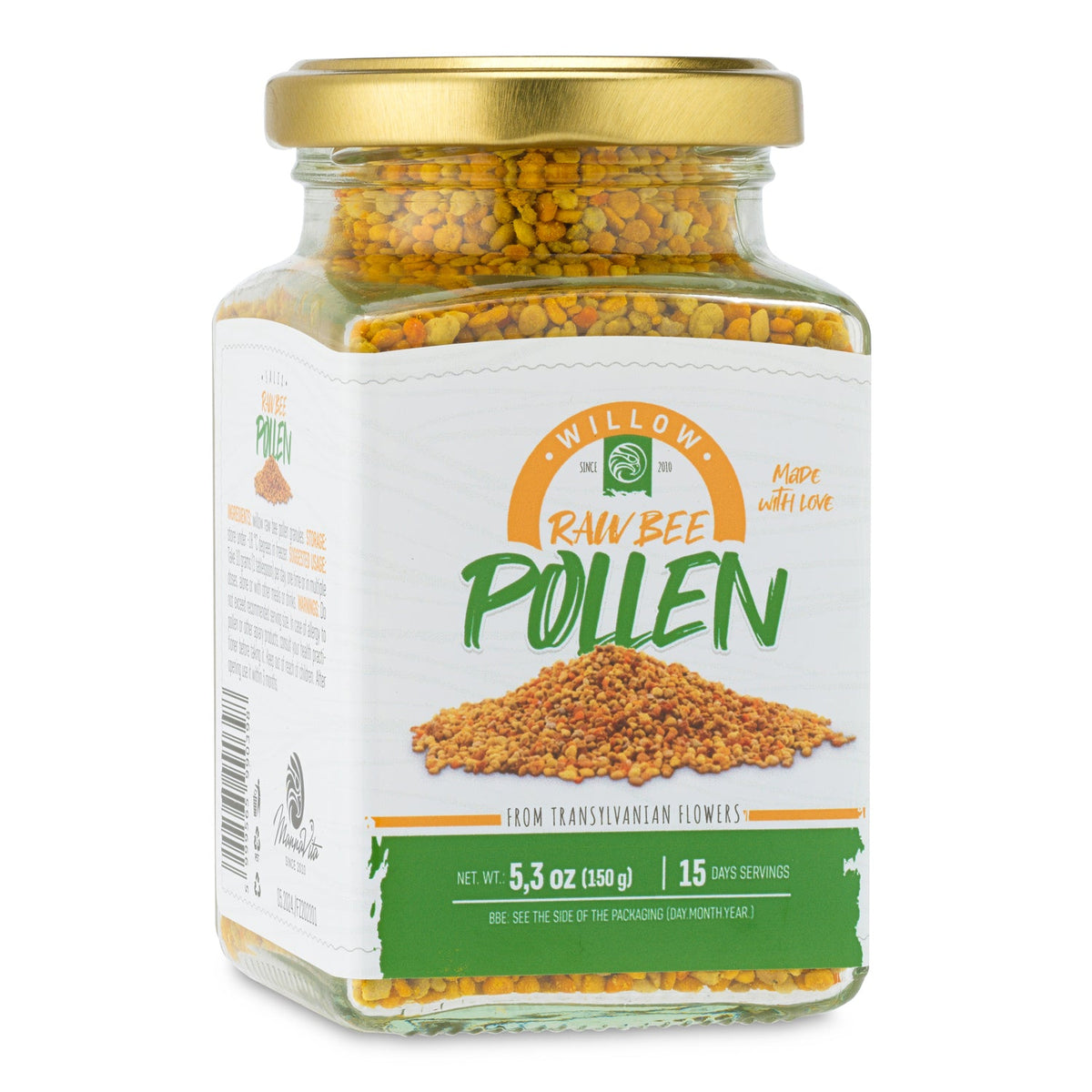 Mannavita rå Pil bipollen • 150g