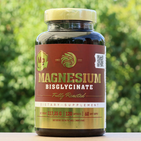 Mannavita MAGNESIUM Bisglycinat fuldt reageret • 120 stk.