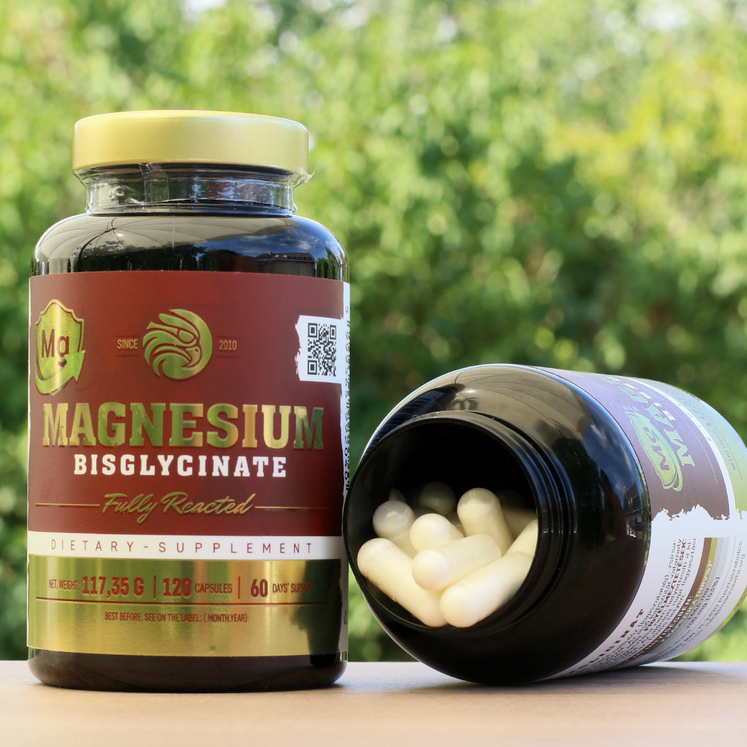 Mannavita MAGNESIUM Bisglycinat fuldt reageret • 120 stk.