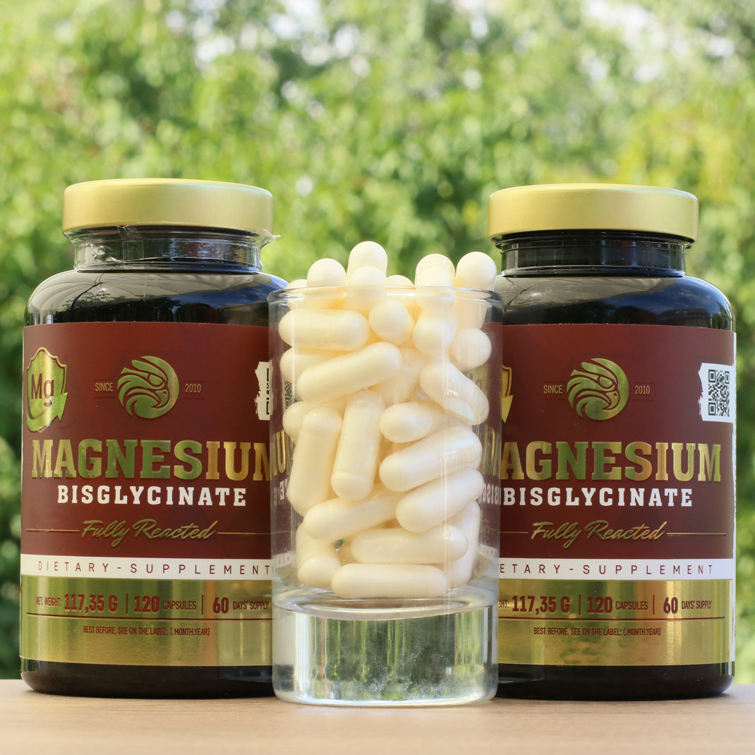 Mannavita MAGNESIUM Bisglycinat fuldt reageret • 120 stk.