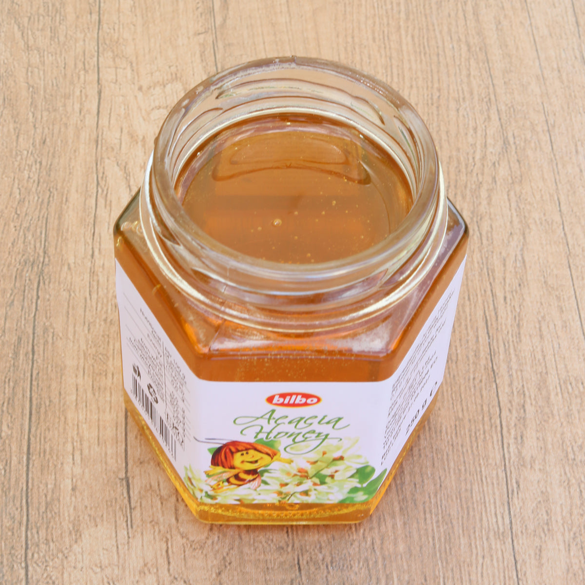 Bilbo rå akaciehonning • 250 g