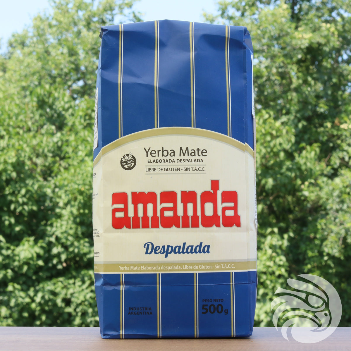 Amanda yerba mate-te • Uden stilke - Sin palo • 500 g