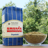 Amanda yerba mate-te • Uden stilke - Sin palo • 500 g