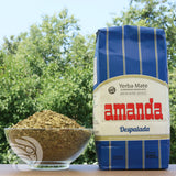 Amanda yerba mate-te • Uden stilke - Sin palo • 500 g