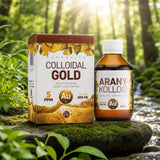 Mannavita Kolloidalt Guld 5 PPM • 200 ml