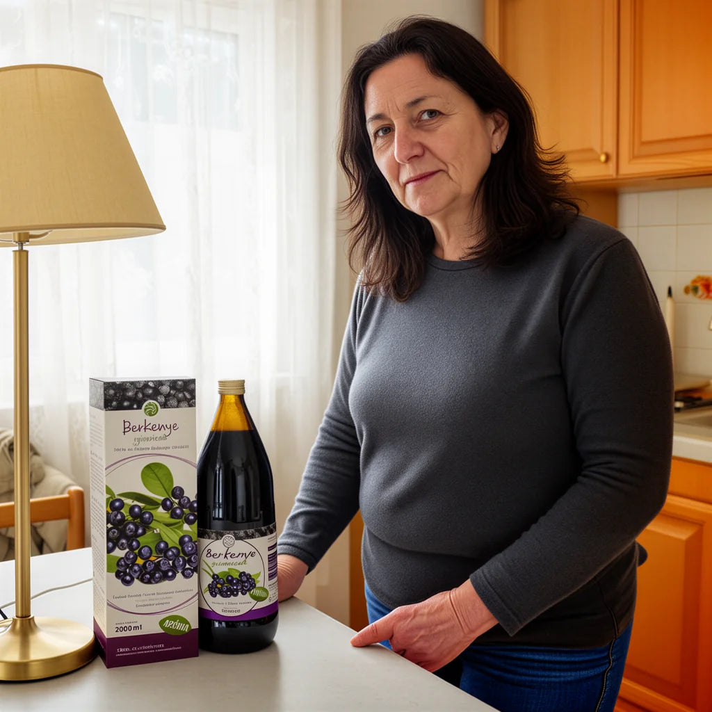 Mannavita Aronia bær 100% presset ren saft • 1000 ml