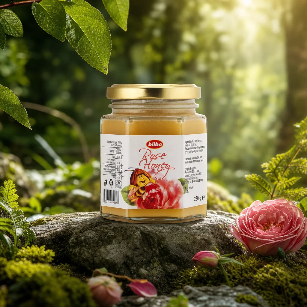 Bilbo rå lindehonning • 250 g