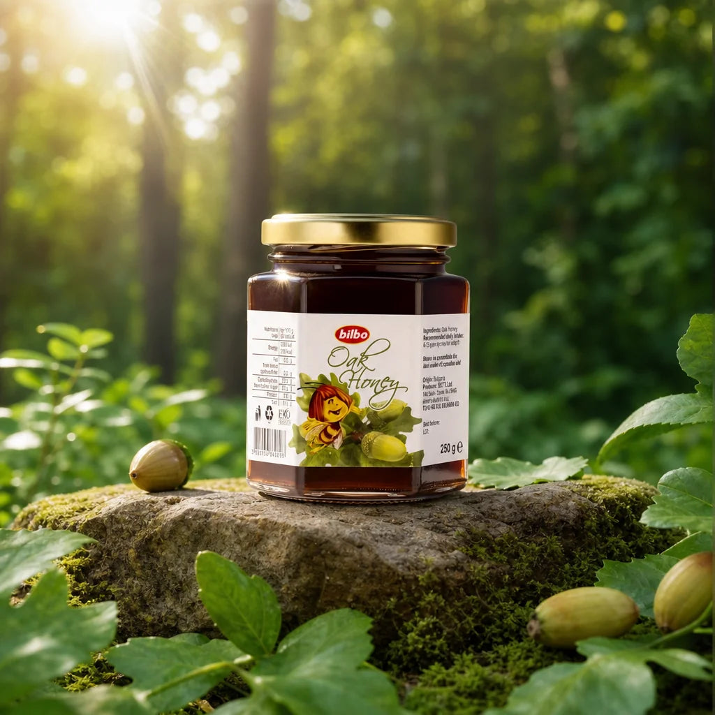 Bilbo rå kakaohonning • 250 g