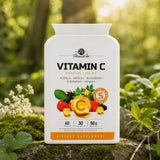 Mannavita Vitamin C kompleks • 250 mg bioaktiv • 60 kapsler