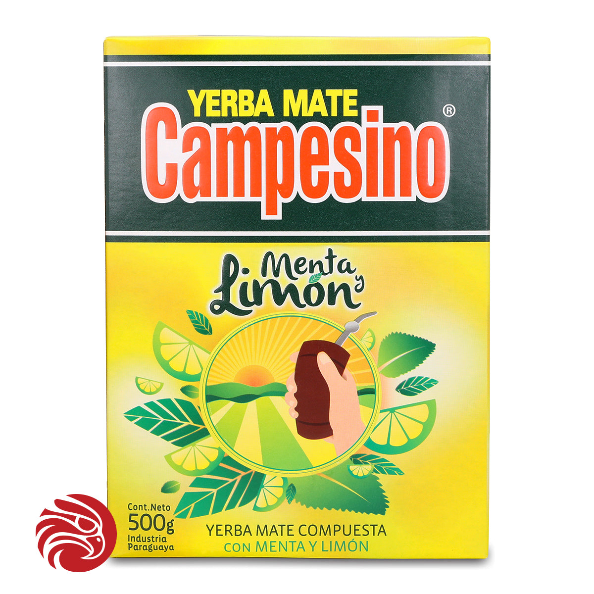 Campesino yerba mate-te • Mynte + citron • 500 g