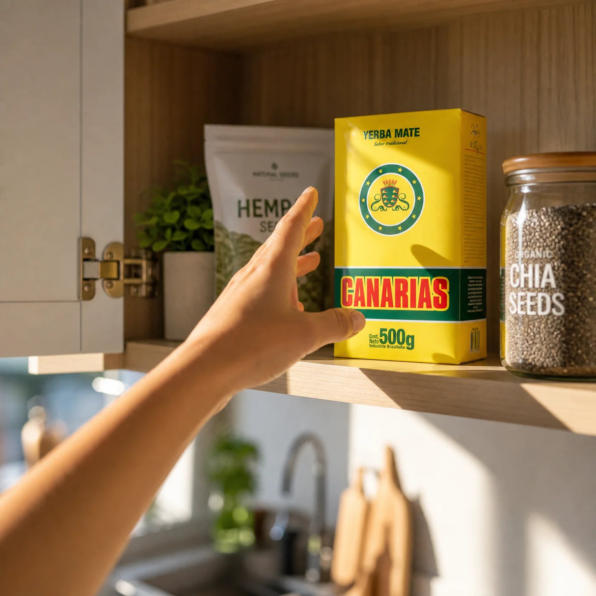 Canarias yerba mate-te • Traditionel smag • 500 g