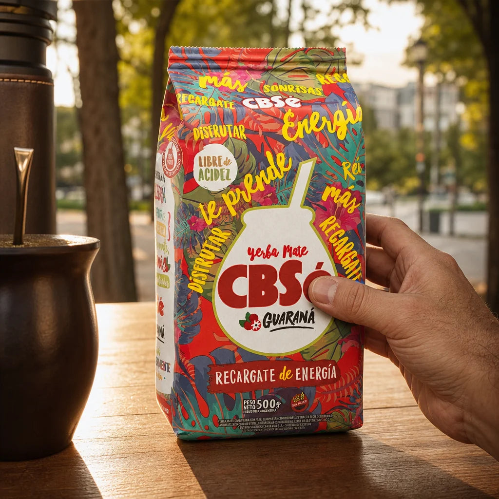 CBSé yerba mate-te • Skovbær • 500 g