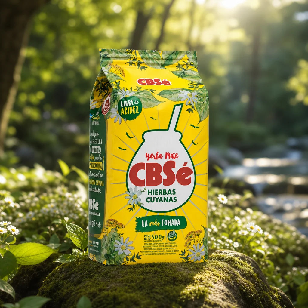 CBSé yerba mate-te • Citron - Limón • 500 g